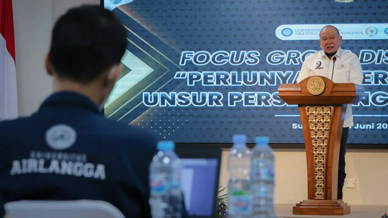 Ketua DPD RI, AA LaNyalla Mahmud Mattalitti