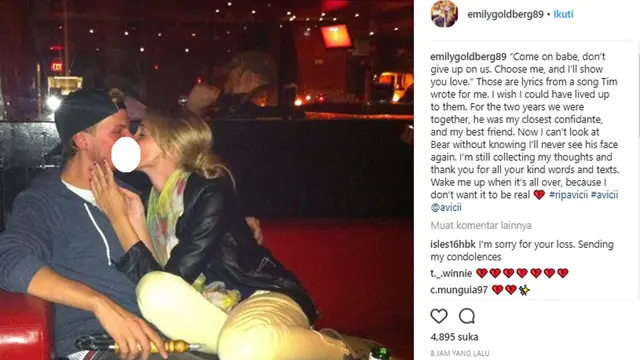 Avicii dan Mantan Kekasih