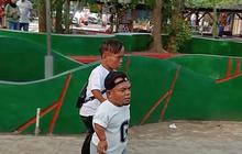 Momen Keseruan Ucok Baba ketemu dengan Acil Content Creator di Taman Anggur Kukulu Subang
