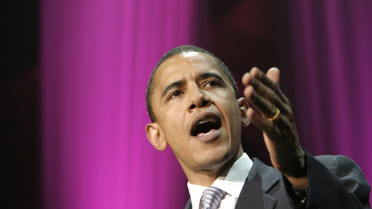 Gaya Obama Berpidato Sebelum Jadi Presiden