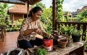 5 Cara Menanam Kenikir di Toples Bekas Astor, Solusi Praktis Lahan Sempit
