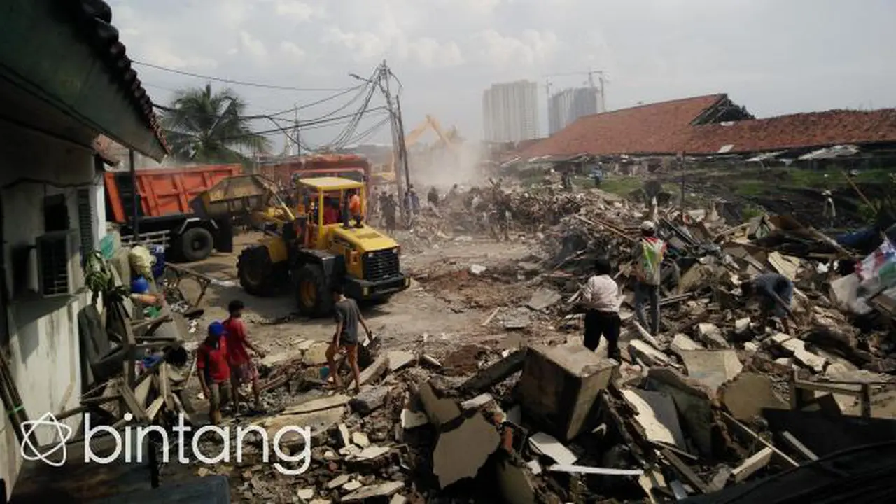 Kawasan Pasar Ikan Penjaringan Kini Telah Rata Digusur