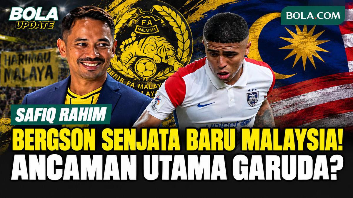Safiq Rahim Sebut Bergson Da Silva Bisa Jadi Senjata Baru Malaysia di FIFA ASEAN Cup 2026, Ancaman bagi Timnas Indonesia?