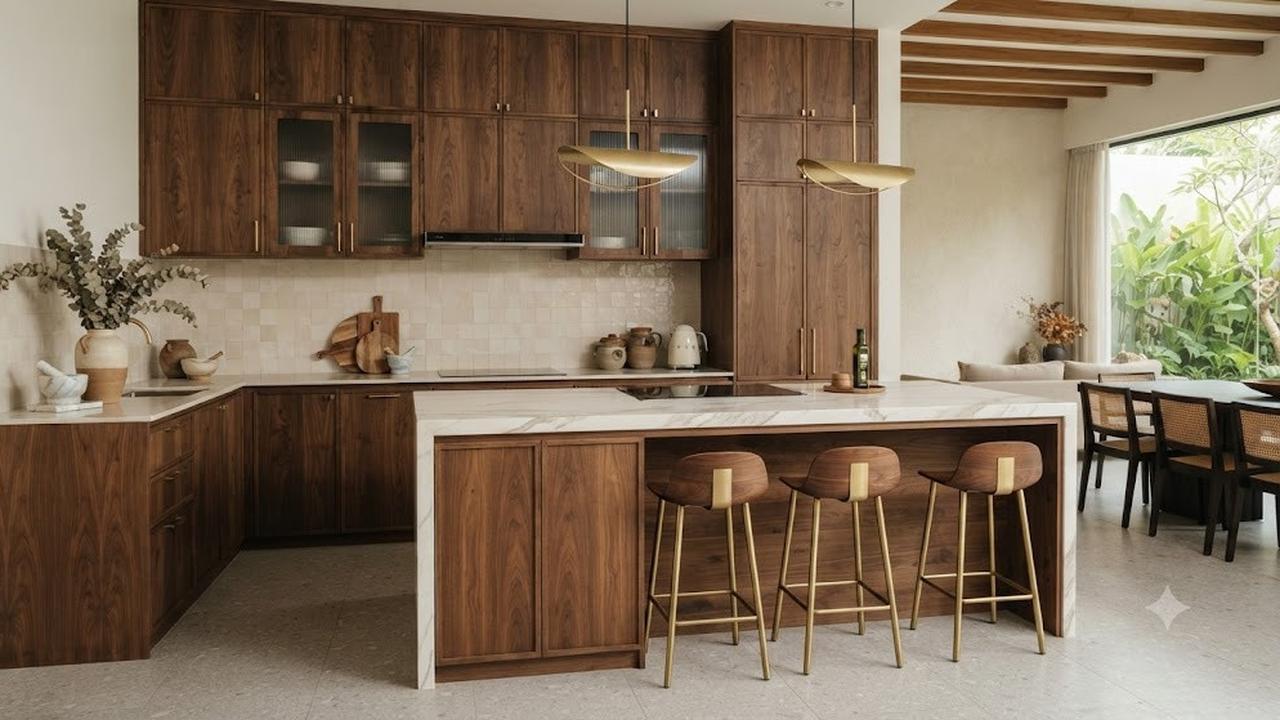Cokelat Kayu, Walnut, dan Natural Brown (AI Generated)