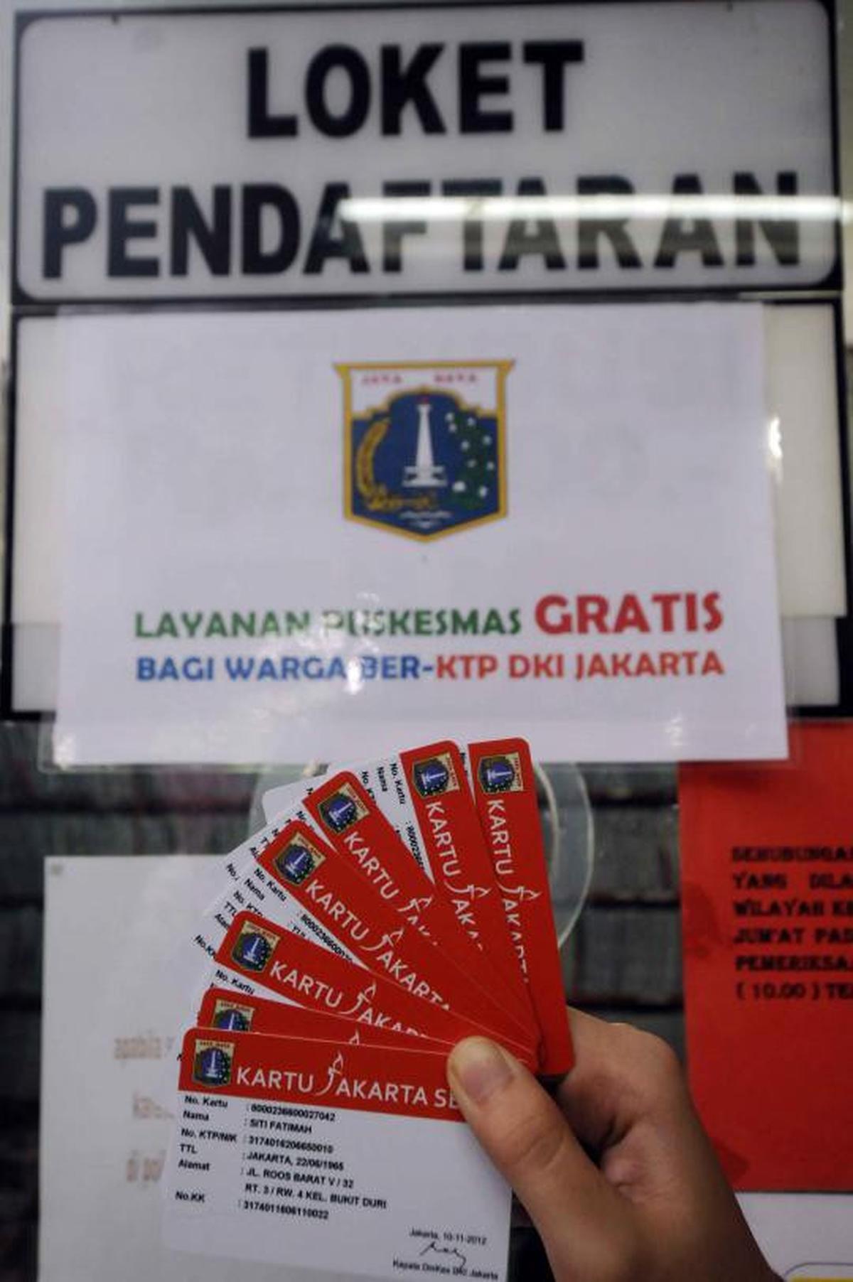 Layanan Kartu Jakarta Sehat sudah tersedia di Puskesmas