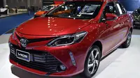Toyota membawa Viso facelift di ajang BIMS 2017 (Foto: Indianautosblog)
