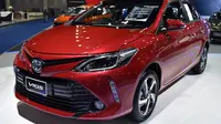 Toyota membawa Viso facelift di ajang BIMS 2017 (Foto: Indianautosblog)