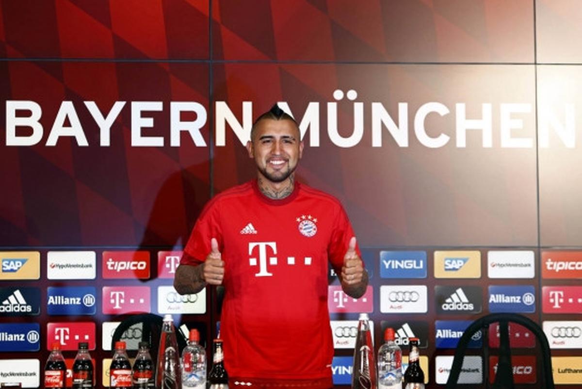 Semringah Arturo Vidal resmi berkostum Bayern Munich