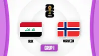 Timnas Irak Vs Timnas Norwegia di Piala Dunia 2026. (Bola.com/Dok.Multimedia KLY).