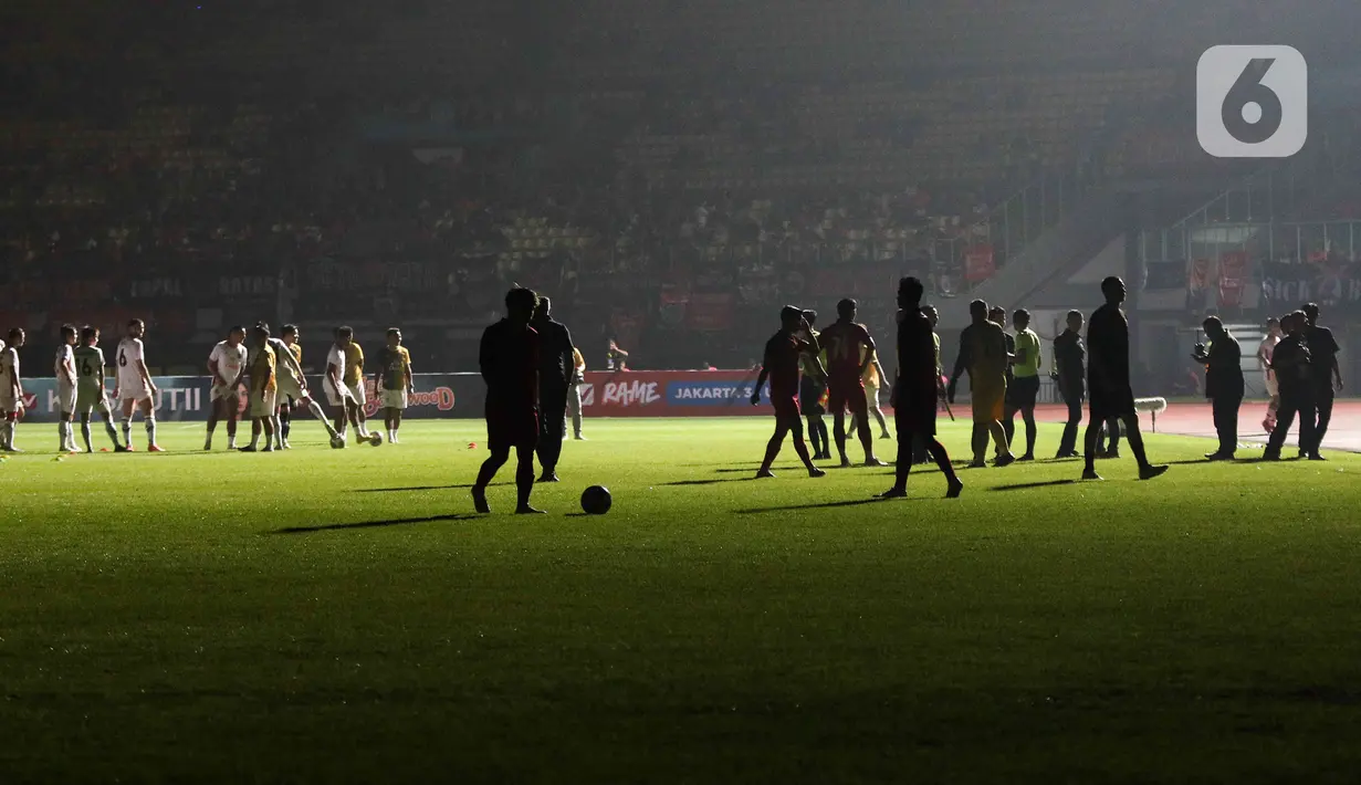 Persija akan menjalani pertandingan pertama Liga 1 2023-2024 melawan PSM pada 2 Juli 2023. (Liputan6.com/Herman Zakharia)