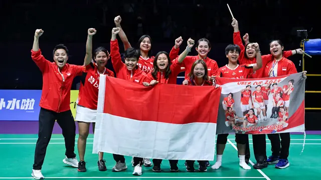Tembus Final Piala Uber 2024, Srikandi Indonesia Akhiri Penantian 16 Tahun