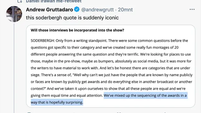 Cuitan Andrew Gruttadaro. (Foto: Twitter @andrewgrutt)