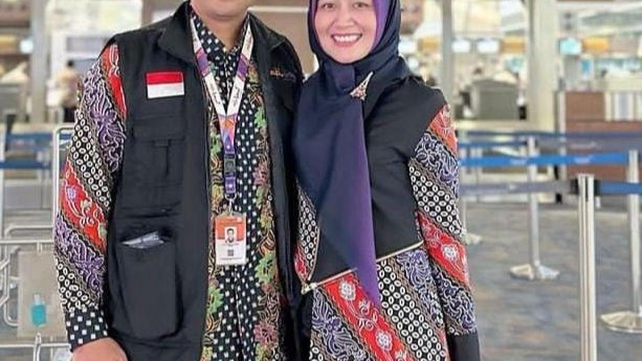 Gemas Kayak ABG Kasmaran, Potret Sahrul Gunawan dan Dine Pearl Hobi Pakai Baju Berwarna Senada saat Tunaikan Ibadah Haji