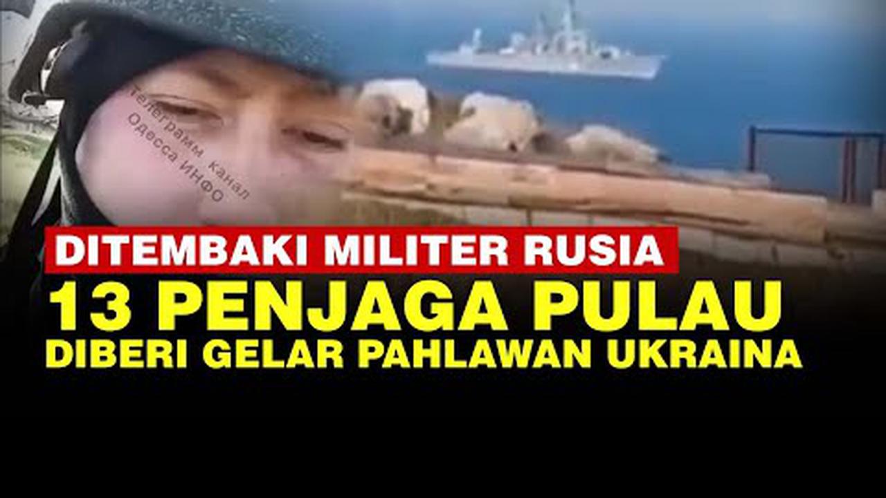 VIDEO: Momen Heroik Tentara Ukraina Usir Kapal Perang Rusia Berakhir Tragis
