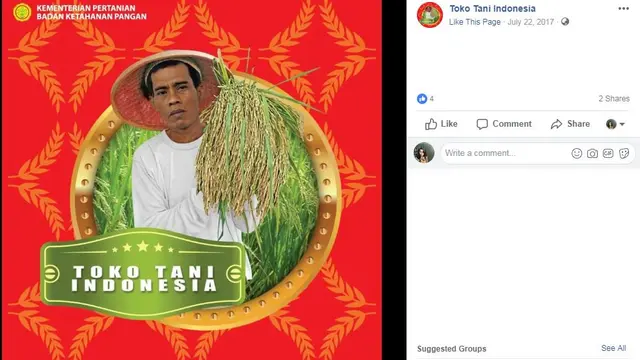 Logo Toko Tani Indonesia