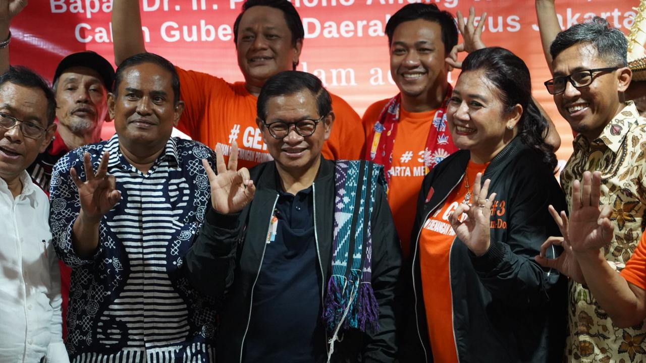 Undecided Voters Dibagi Dua, Pramono Sebut Sudah Raih 50 Persen Lebih