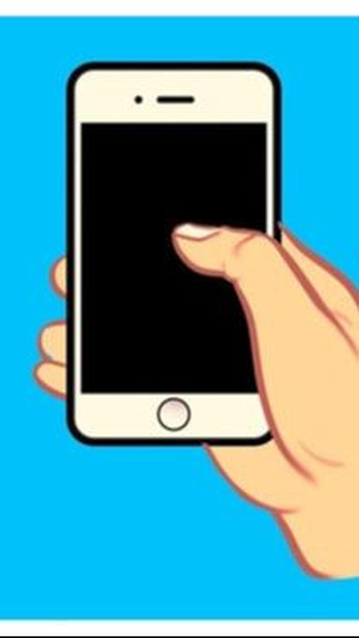 1. Memegang Ponsel dengan Satu Tangan dan Menggunakan Satu Jari untuk Menyentuh Layar<br>