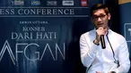 Penyanyi Afgan saat jumpa pers Konser Dari Hati di, kawasan SCBD, Jakarta, Rabu (14/1/2015). (Liputan6.com/Faisal R Syam)