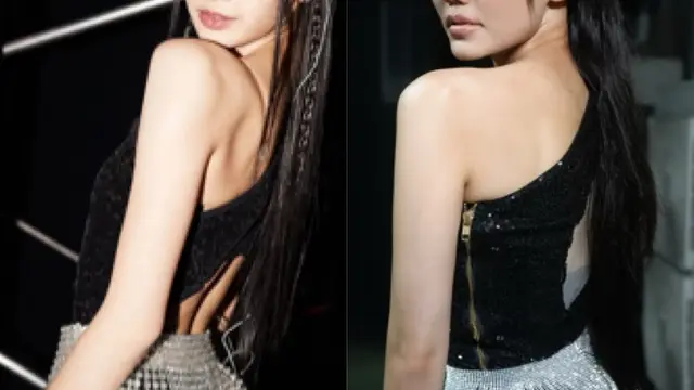 Potret Rina Nose tirukan Lisa BLACKPINK (credit: instagram/rinanose16)