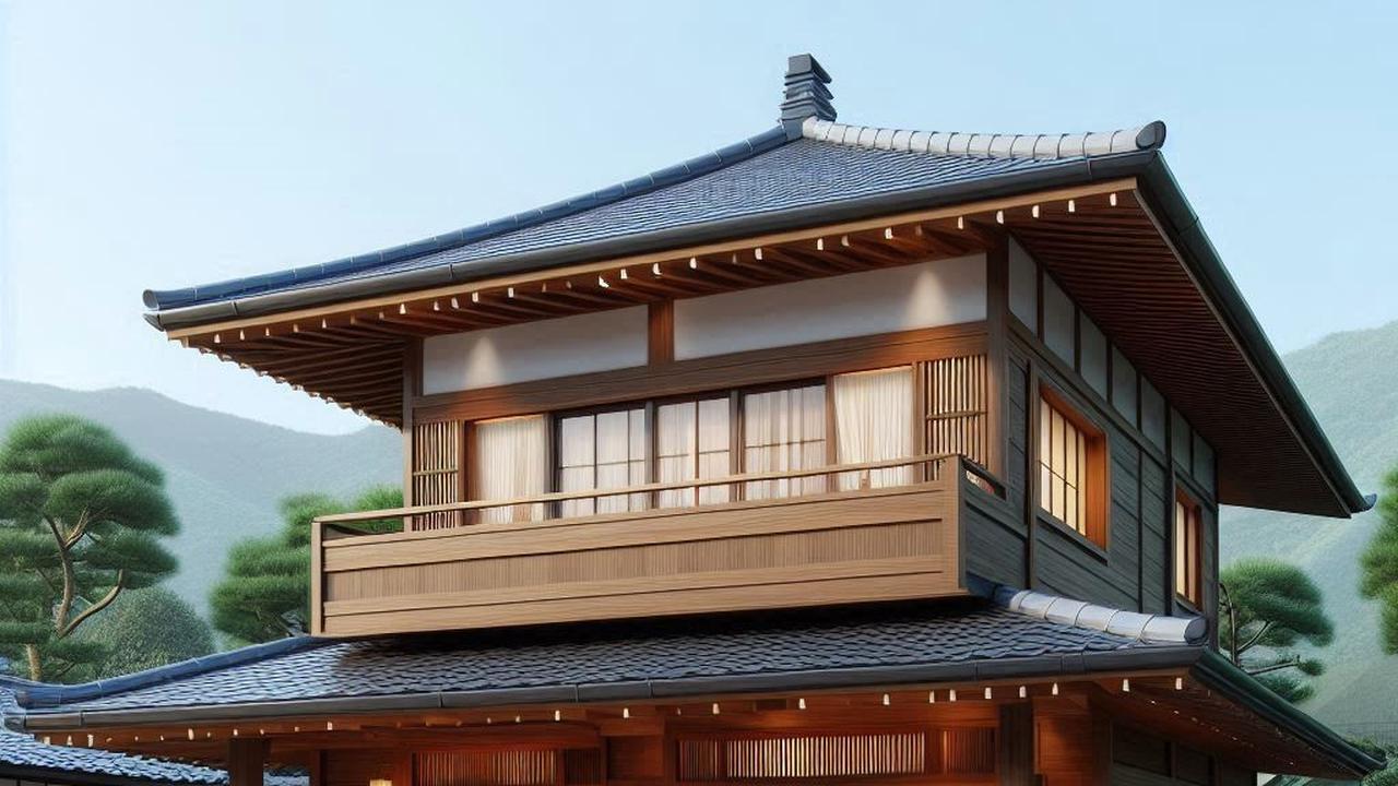 Desain RUmah Kayu 2 Lantai yang Estetik dan Adem