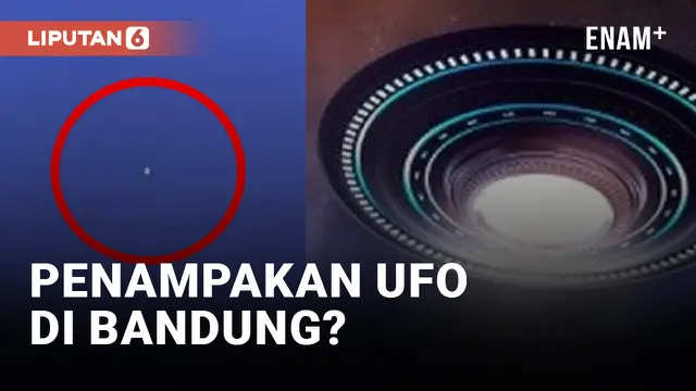 Fatur Java Jive Rekam Penampakan UFO di Bandung?
