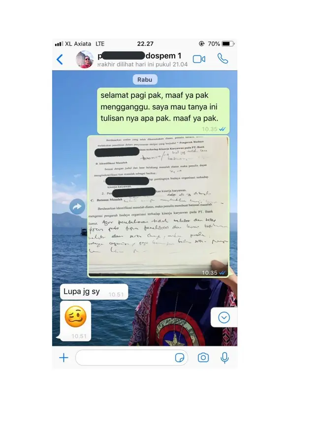 6 Chat Mahasiswa Sok Akrab dengan Dosen Pembimbing Ini Bikin Elus Dada
