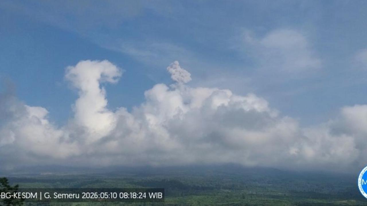 Gunung Semeru Erupsi Pagi Ini, Kolom Letusan Capai 1.000 Meter
