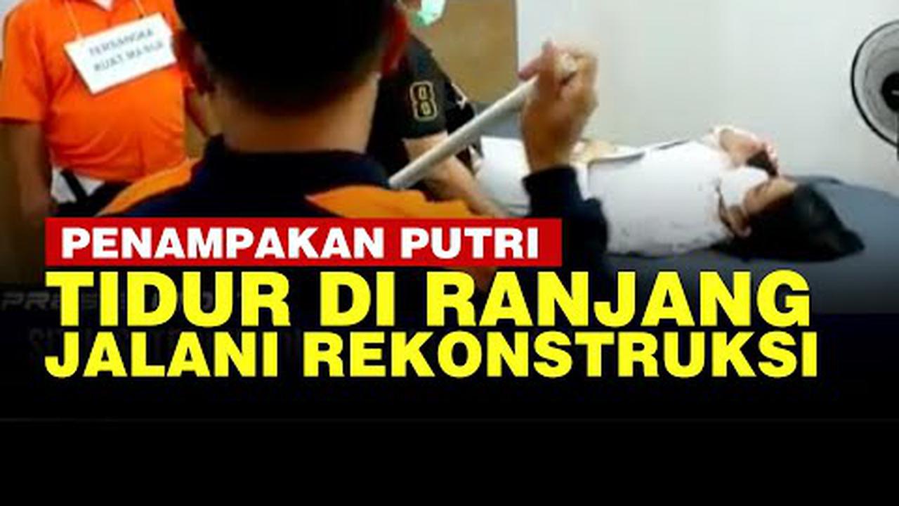 VIDEO: Adegan Putri Candrawathi Tidur di Ranjang saat Rekonstruksi Kasus Brigadir J