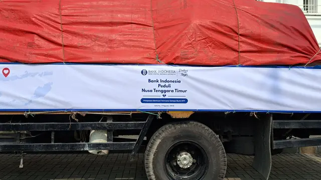 Kiriman 32,5 Ton Bantuan BI, Menyambung Harapan Korban Gempa NTT