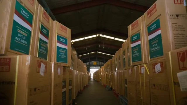 Tanoto Foundation Berikan Bantuan Oksigen Konsentrator