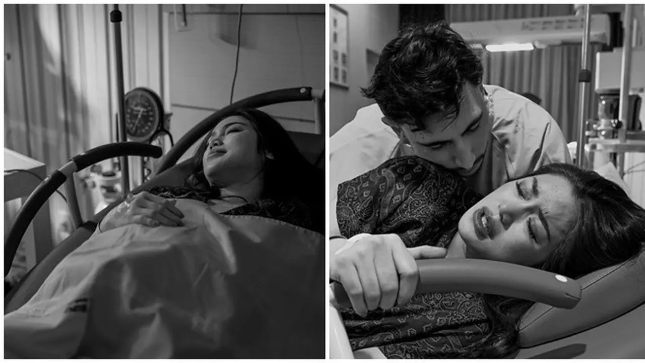 6 Potret Jessica Iskandar Didampingi Vincent Verhaag ketika Melahirkan,