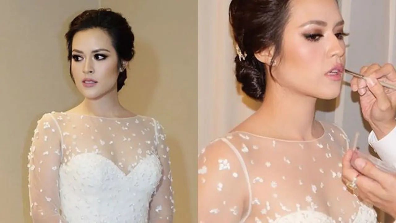 Make up wedding Raisa/copyright: instagram/upanduvan