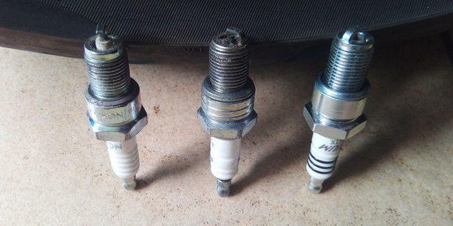 Ilustrasi busi sepeda motor (Otosia.com/Nazar Ray)