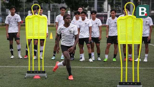 Latihan Timnas Indonesia U-20 untuk Piala Asia U-20 2023