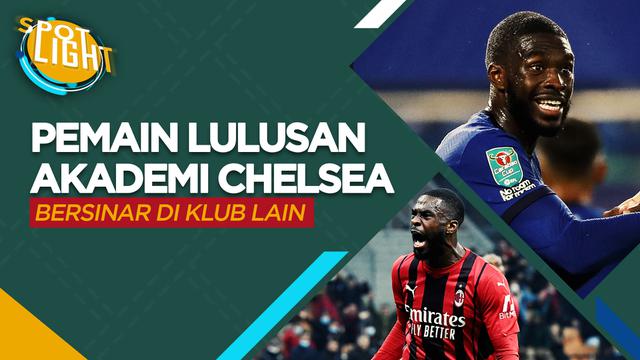 Thumbnail spotlight tentang&nbsp;mpat lulusan akademi Chelsea yang bersinar di klub lain.