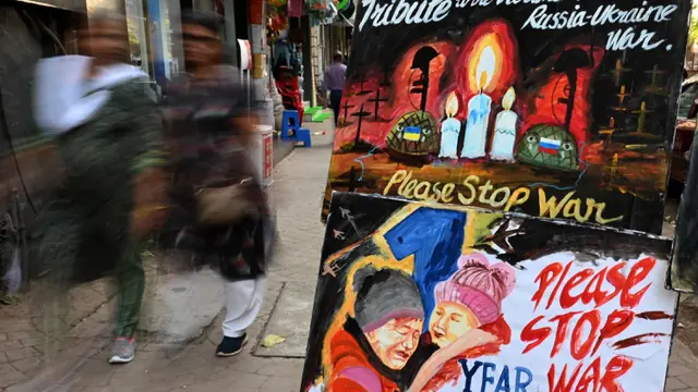 Lukisan Untuk Korban Perang Rusia-Ukraina