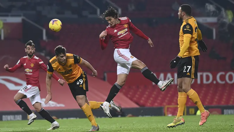 Gulung Wolverhampton di Old Trafford, MU Naik ke Posisi 2 Klasemen Liga Inggris