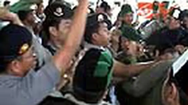 Unjuk Rasa HMI Palembang Ricuh