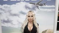 Model Playboy Daniella Chavez membuat akun OnlyFans dengan peringkat X yang akan membantunya membeli klub sepak bola favoritnya di Chile, O'Higgins F.C. (foto: Frazer Harrison/Getty Images)