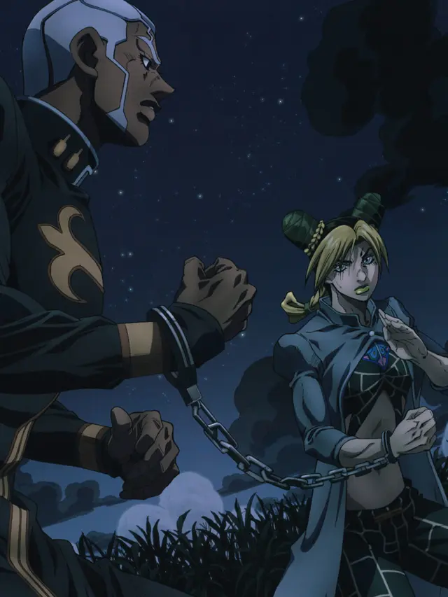 Enrico Pucci Vs tim Jolyne Cujoh