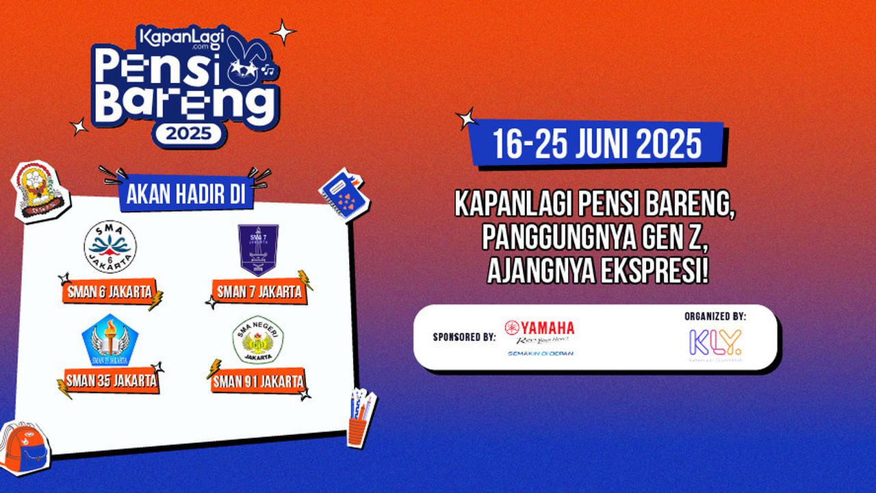 Selamat! Ini Daftar 4 SMA yang Terpilih pada Fase Pertama KapanLagi Pensi Bareng 2025