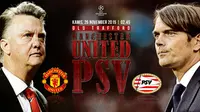 Manchester United vs PSV (Liputan6.com/Ari Wicaksono)