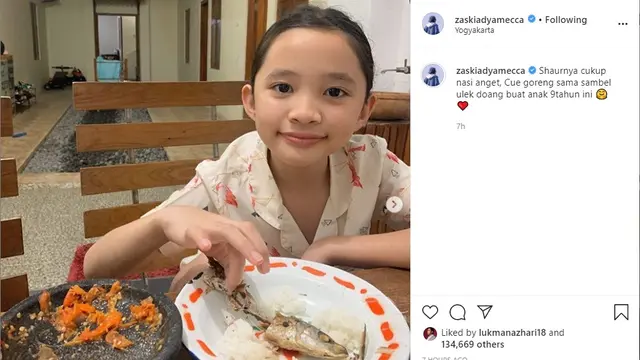 Zaskia Adya Mecca (Foto: Instagram/@zaskiadyamecca)