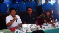 BNNP Kepri membongkar sindikat sabu asal Malaysia. (Liputan6.com/Ajang Nurdin)