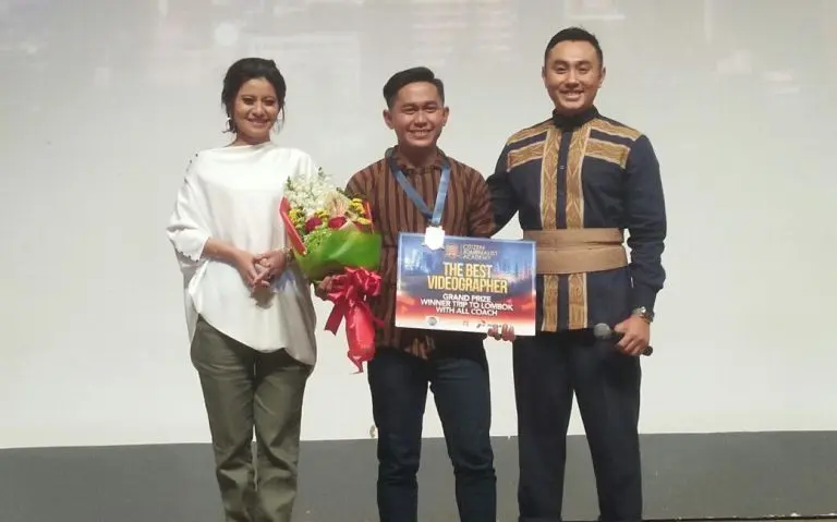 Asna Fredy, finalis CJA Semarang yang mendapatkan penghargaan 'The Best Videografer