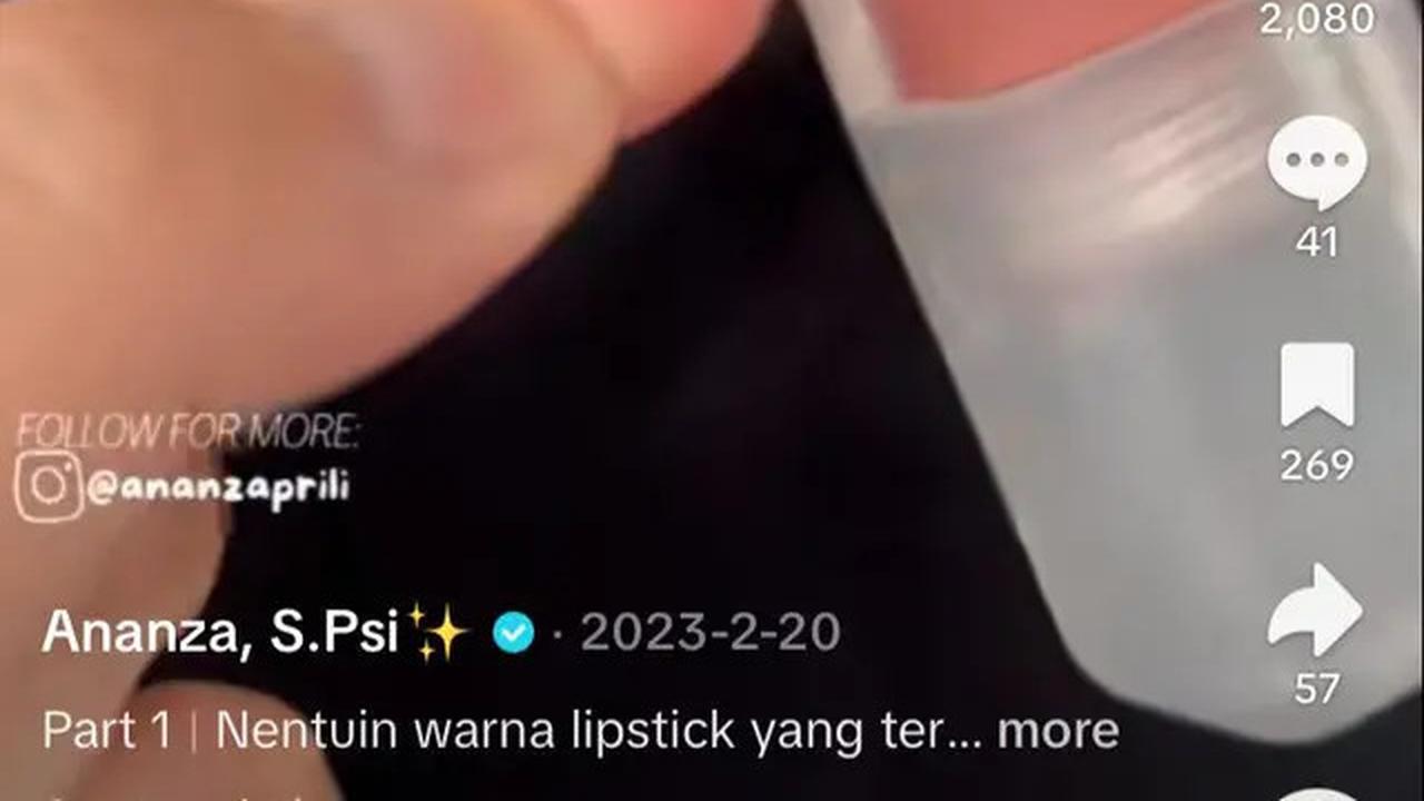 Menentukan Shades Lipstik Sesuai Warna Bibir, Panduan Praktis dari TikTok