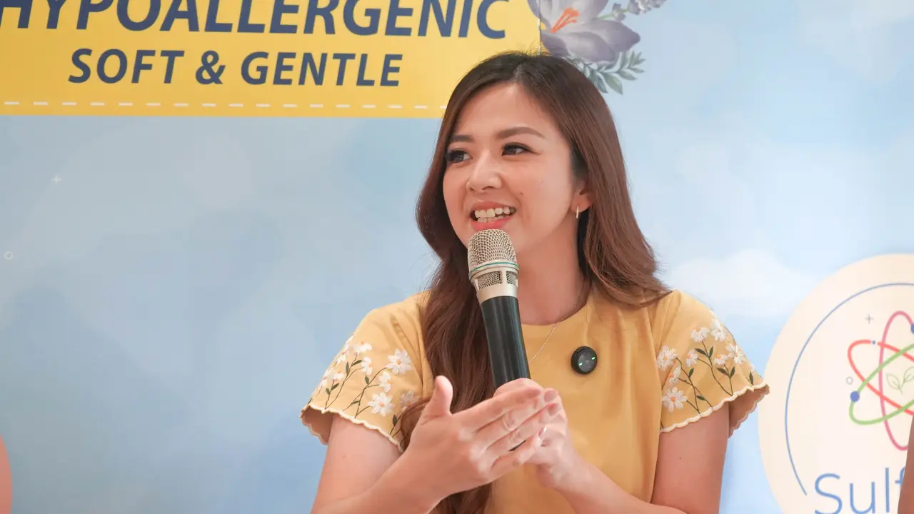 Franda di acara Yuri baby-dee Momfluencer Gathering