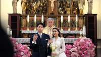 Menikah dengan Jonathan Alden, Brisia Jodie Pakai Gaun Pengantin Terinspirasi Royal Wedding Kate Middleton