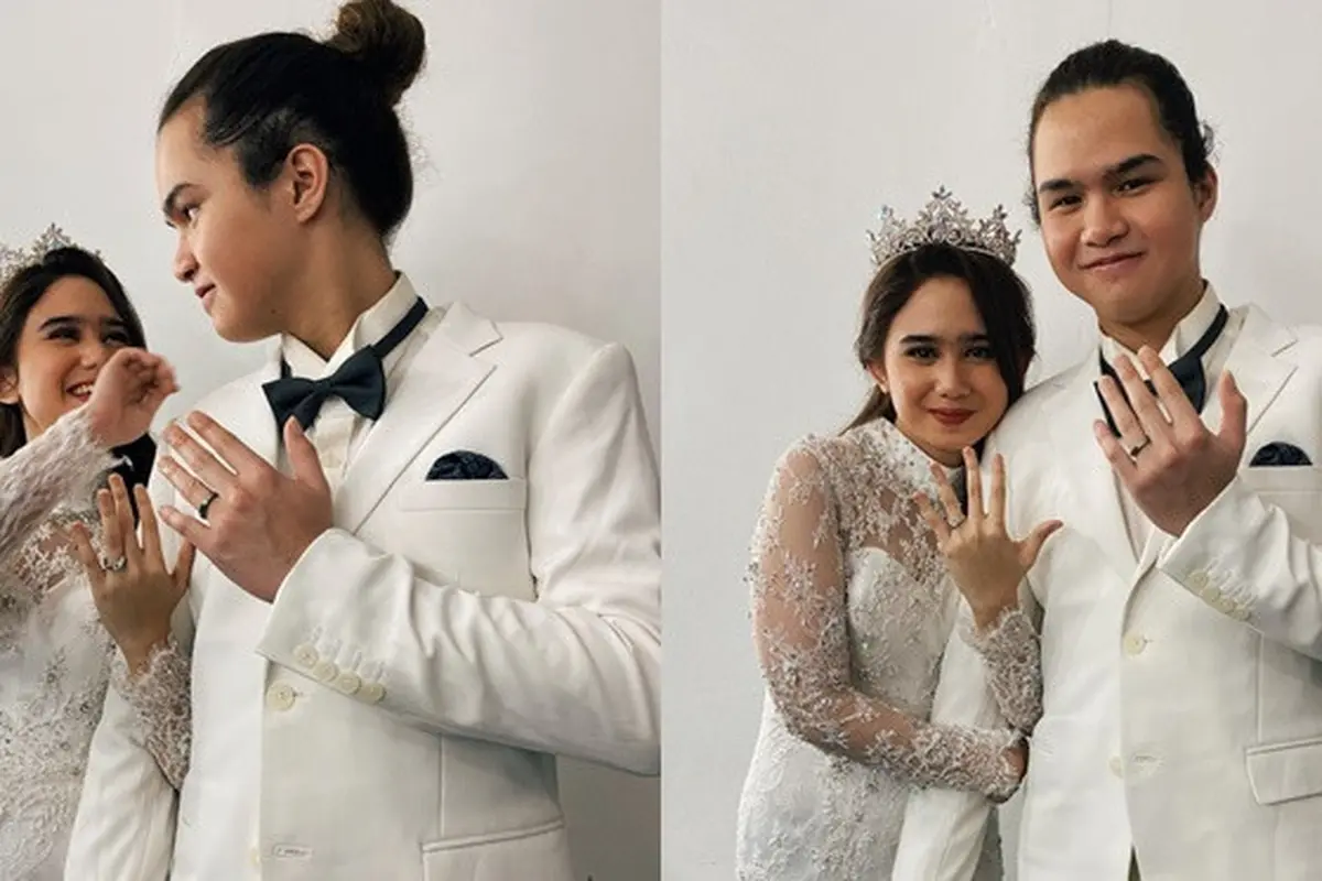 6 Potret Tissa Biani dan Dul Jaelani Pamer Cincin, Banjir Ucapan Selamat