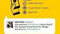 Rawan Begal, Netizen Cetuskan Solusi #PulangKonvoi